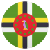 🇩🇲 flag: Dominica display on JoyPixels